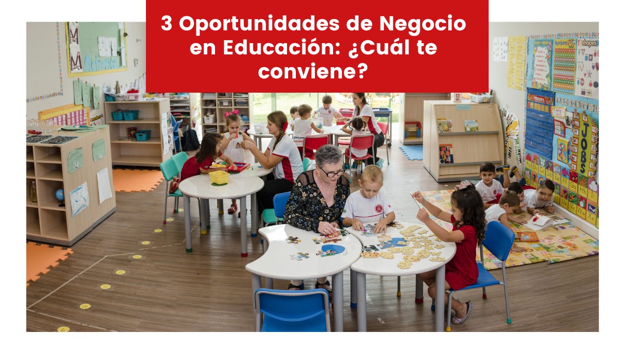 You are currently viewing 3 Oportunidades de Negocio en Educación: ¿Cuál te conviene?