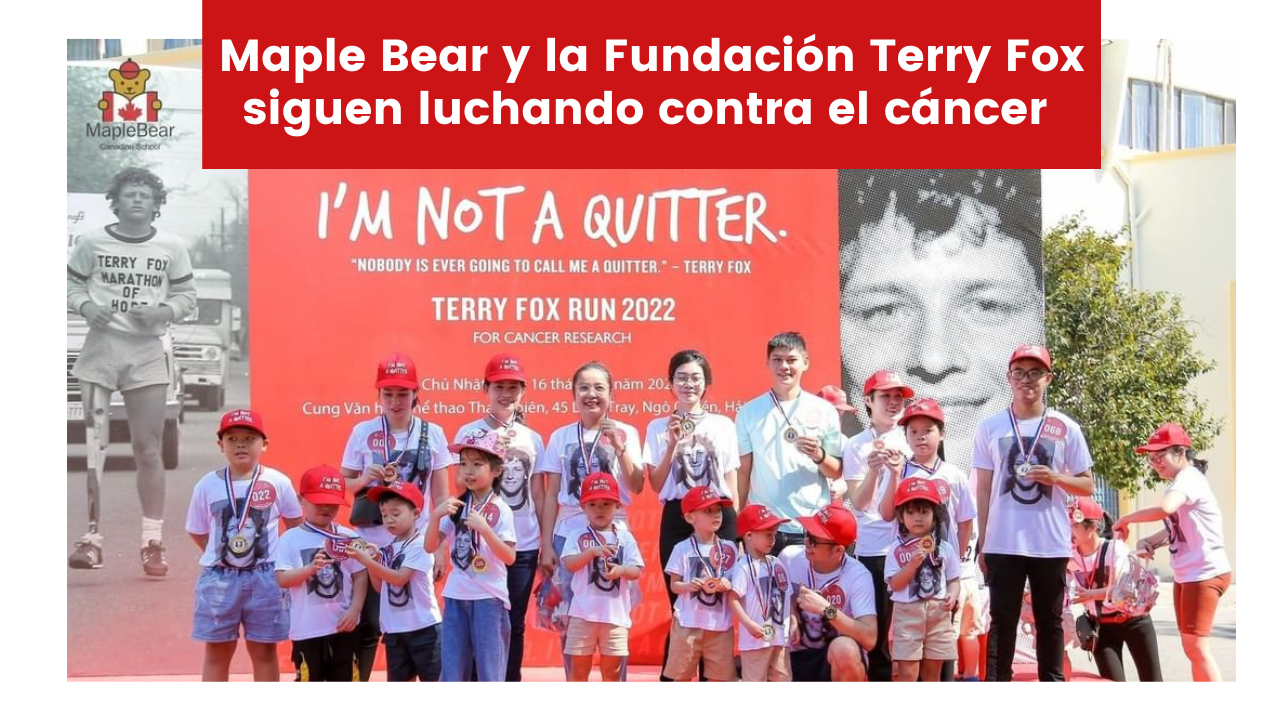 Lee más sobre el artículo Maple Bear y la Fundación Terry Fox siguen luchando contra el cáncer