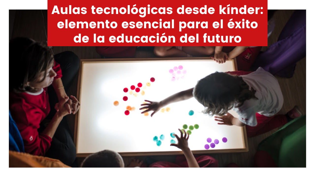 Aulas tecnológicas desde kínder: elemento esencial para el éxito de la educación del futuro