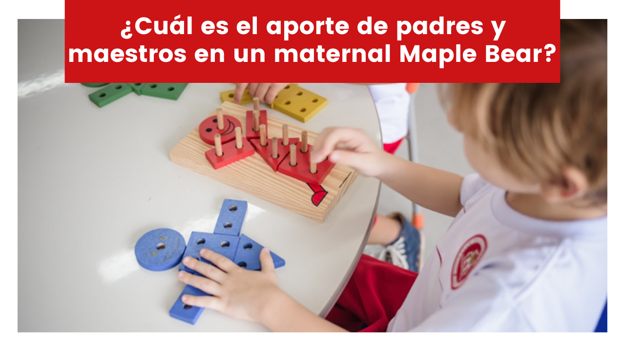 Lee más sobre el artículo ¿Cuál es el aporte de padres y maestros en un maternal Maple Bear?