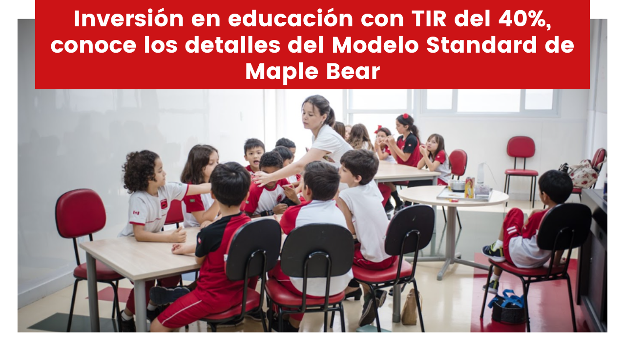 Lee más sobre el artículo Inversión en educación con TIR del 40%, conoce los detalles del Modelo Standard de Maple Bear