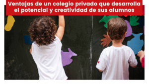 Lee más sobre el artículo Ventajas de un colegio privado que desarrolla el potencial y creatividad de sus alumnos